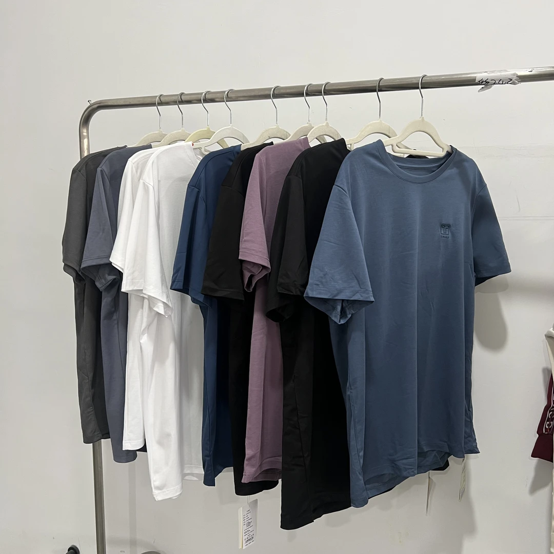 60013男士夏季短袖休闲百搭T恤纯色舒适上衣不挑款不挑色