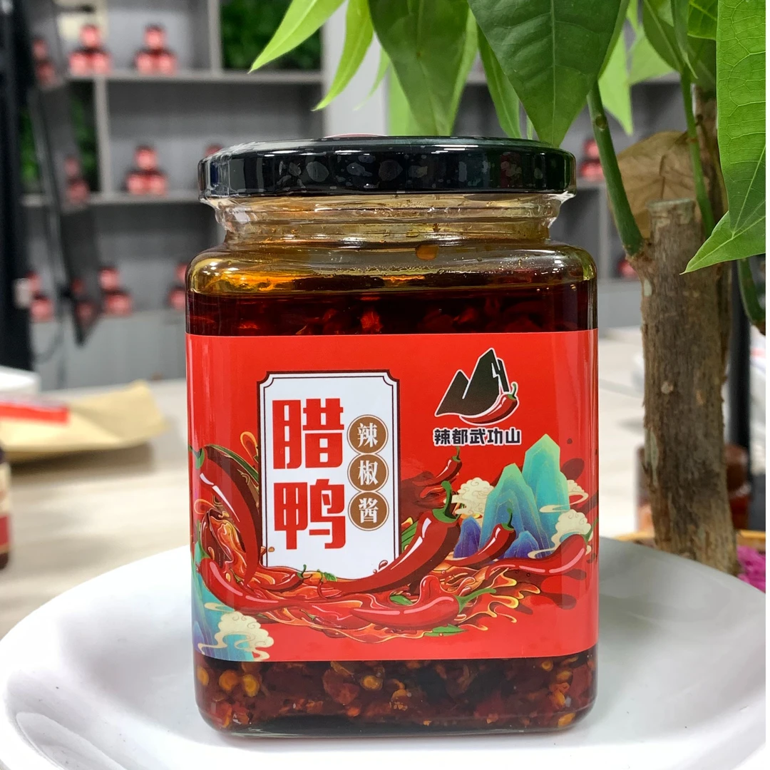 辣都武功山(腊鸭辣椒酱350克)