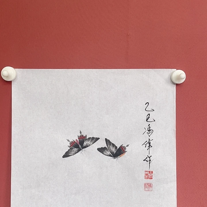 国画冯老师手绘作品