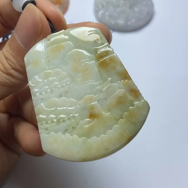 颈饰未镶嵌翡翠翡翠