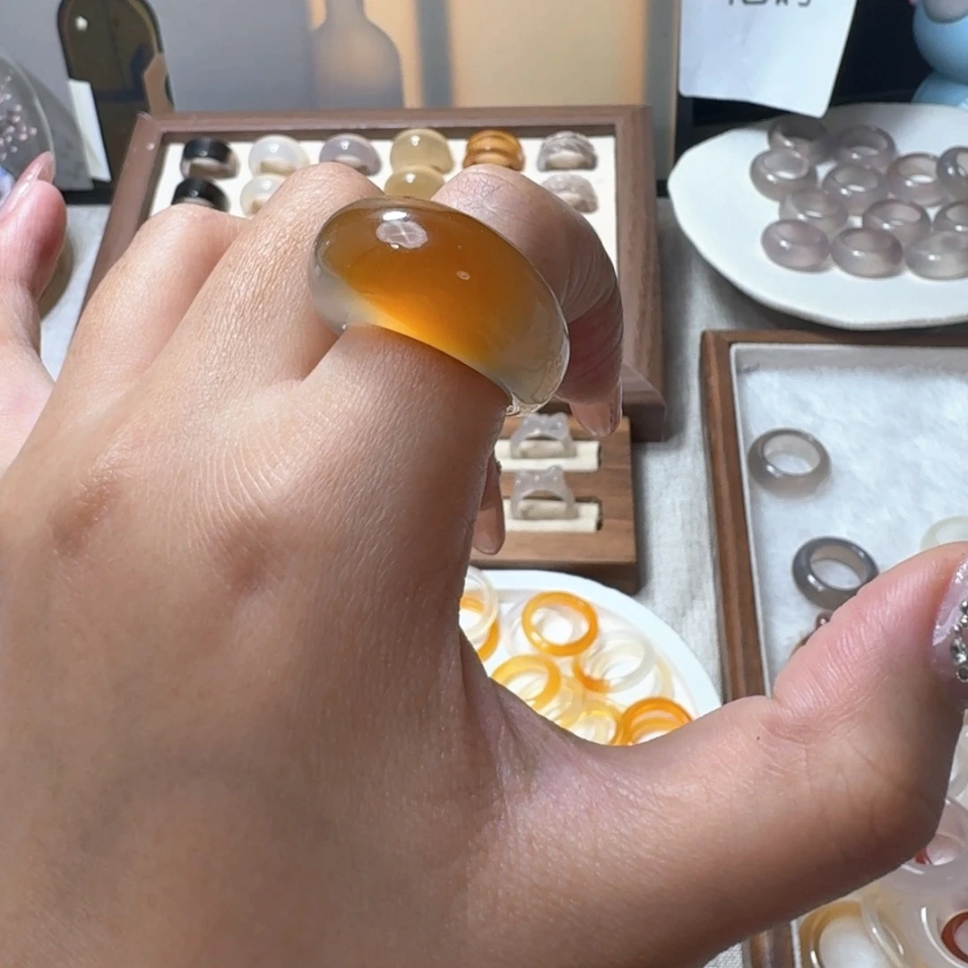 未镶嵌戒指玛瑙/玉髓598港18