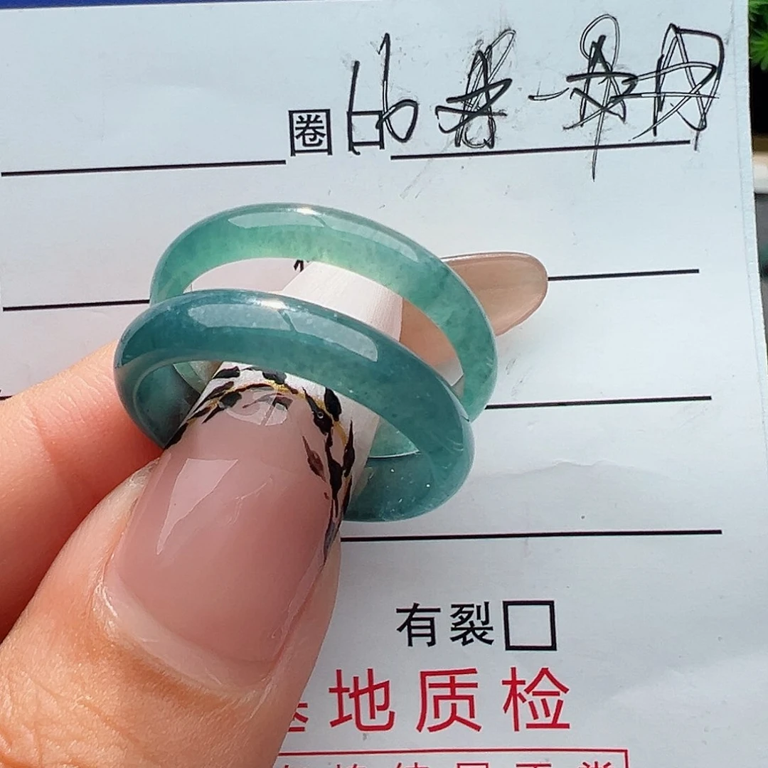 翡翠戒指未镶嵌【****材戒指
