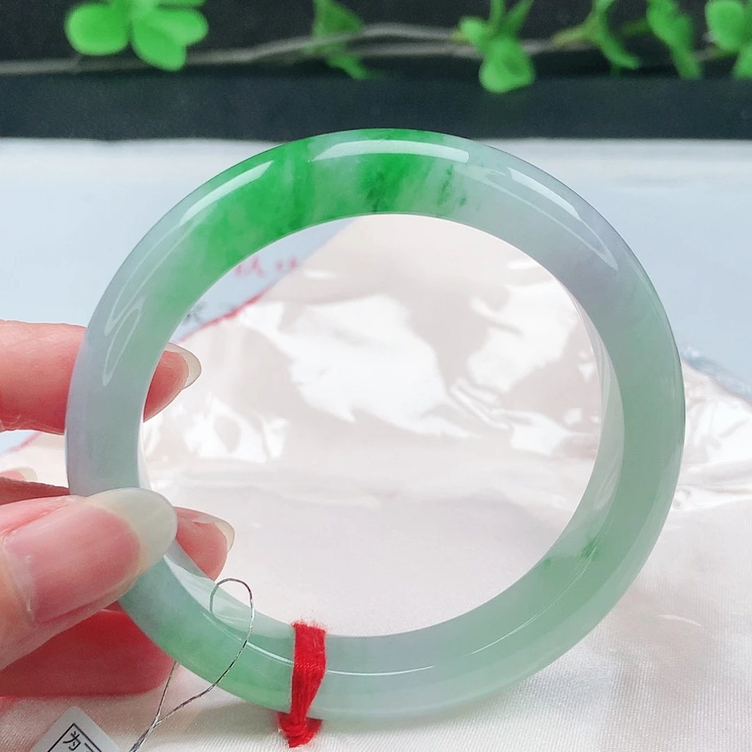 未镶嵌手镯翡翠56圈