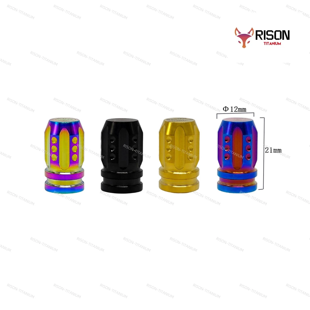 瑞森钛合金汽车轮胎气嘴帽美式气门芯帽真空胎自行车电动车摩托车