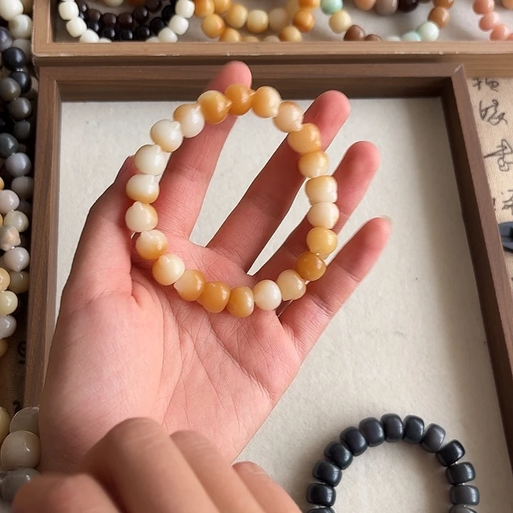 菩提根/象牙果手串卡12猫头
