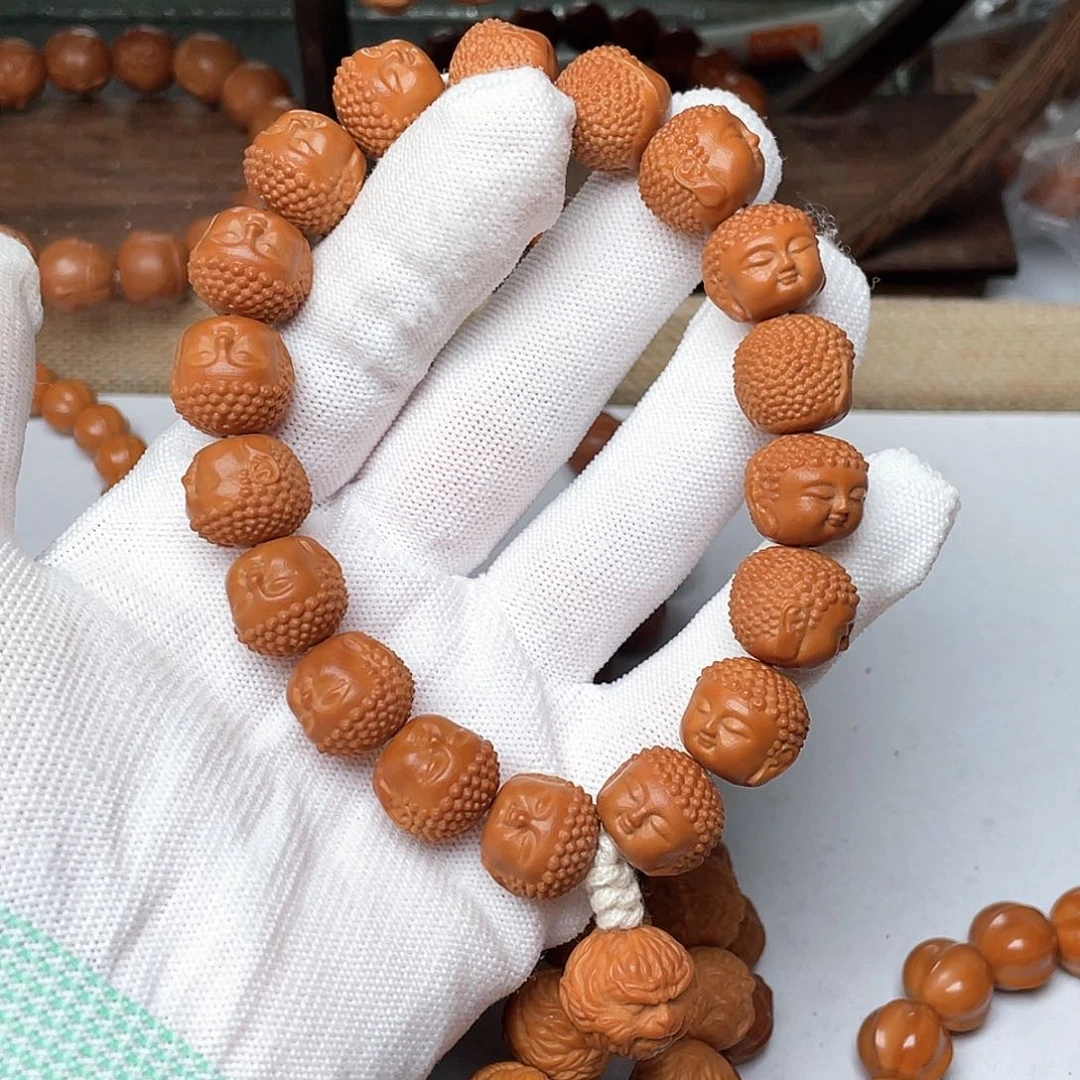 吊坠猴头核桃老*宝宝佛