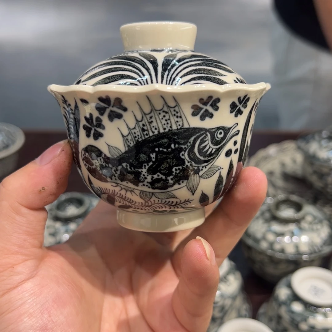 杯景德镇手绘陶瓷