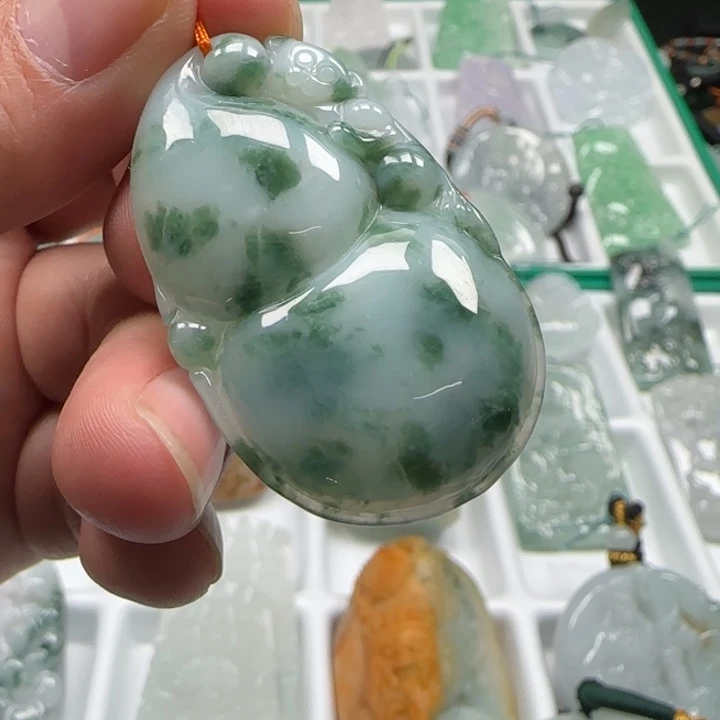 颈饰未镶嵌翡翠葫芦