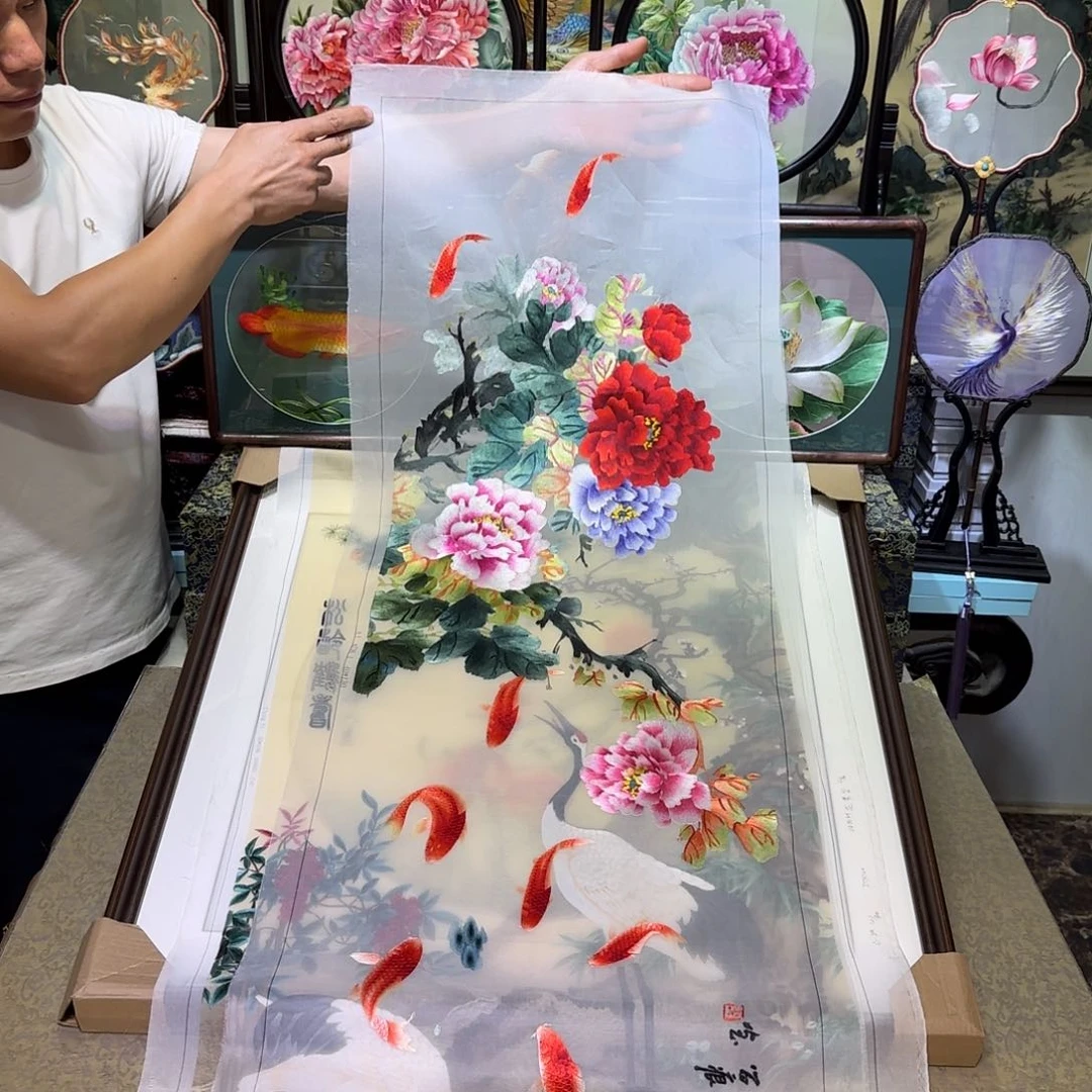 刺绣刺绣工艺精湛独特