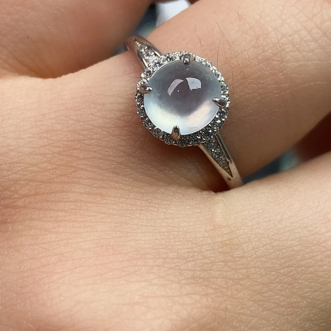 翡翠未镶嵌戒指翡翠