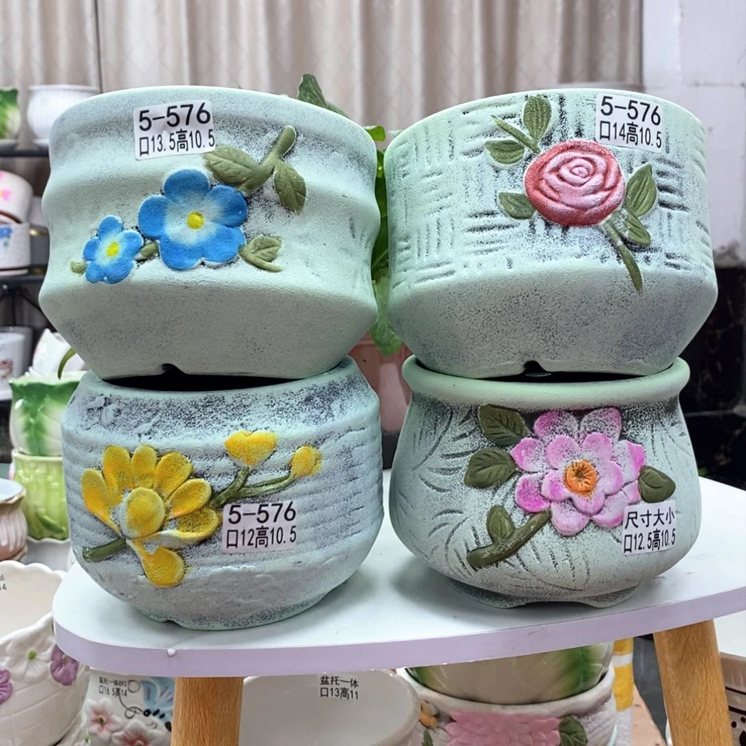 陶瓷@陶瓷花盆@@5576