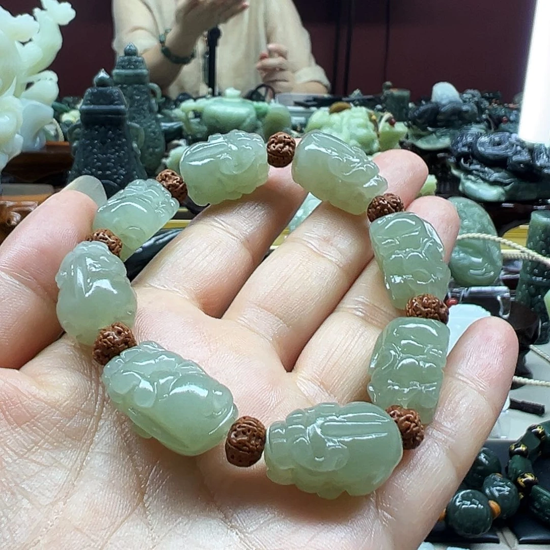 手串未镶嵌和田玉