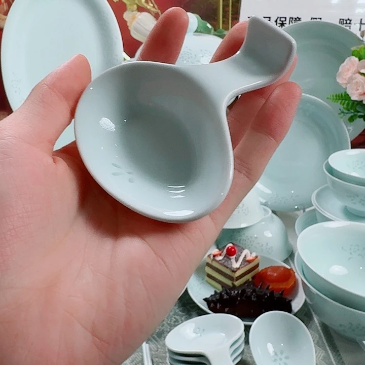 陶瓷景德镇陶瓷餐具料碟10个