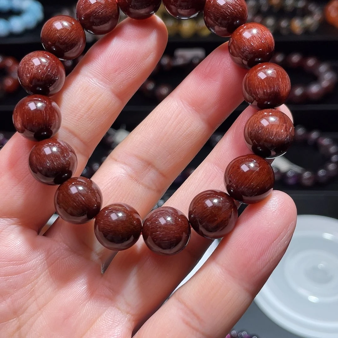 手链未镶嵌水晶红发晶手链