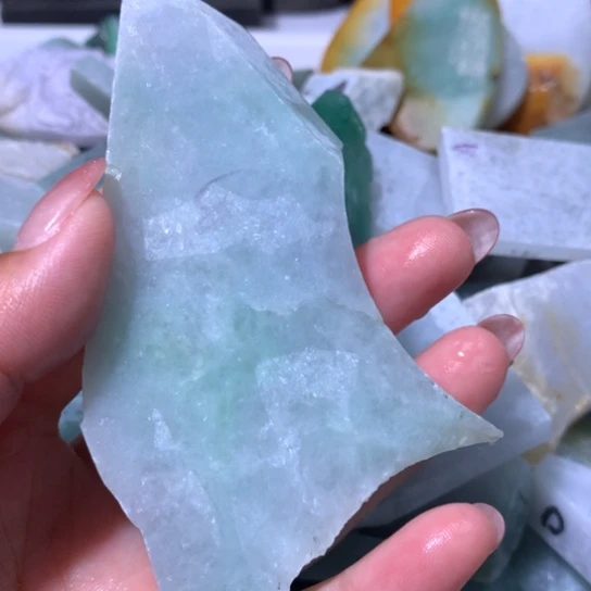 翡翠散珠翡翠边角料