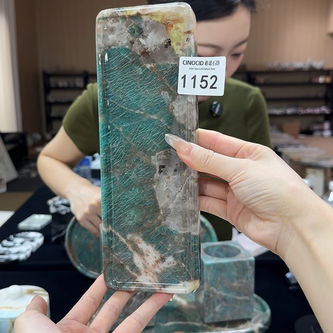 石材亚马逊绿小长条1152福利