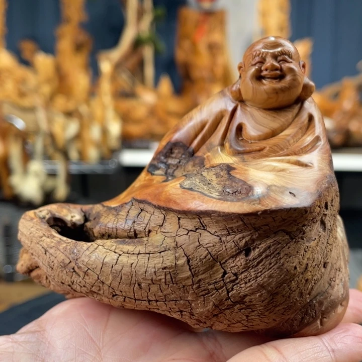 柏木（崖柏）手把件