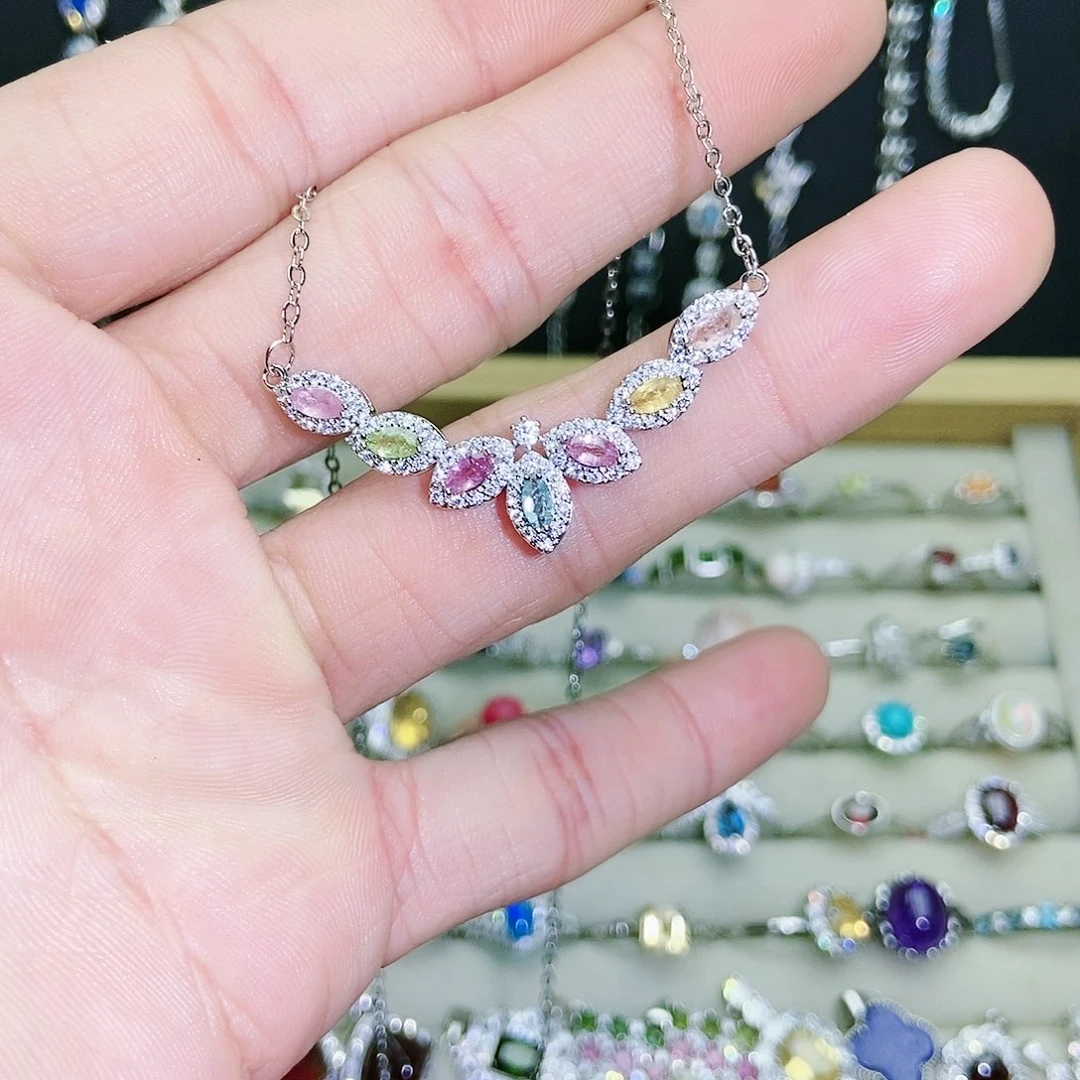 【闪购商品】项链未镶嵌碧玺