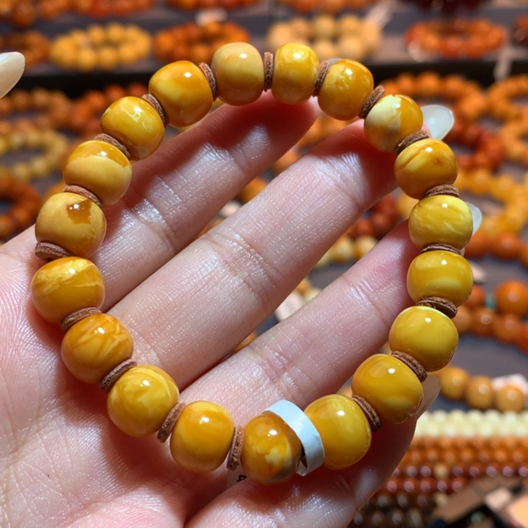 【闪购商品】手串蜜蜡未镶嵌蜜蜡手串