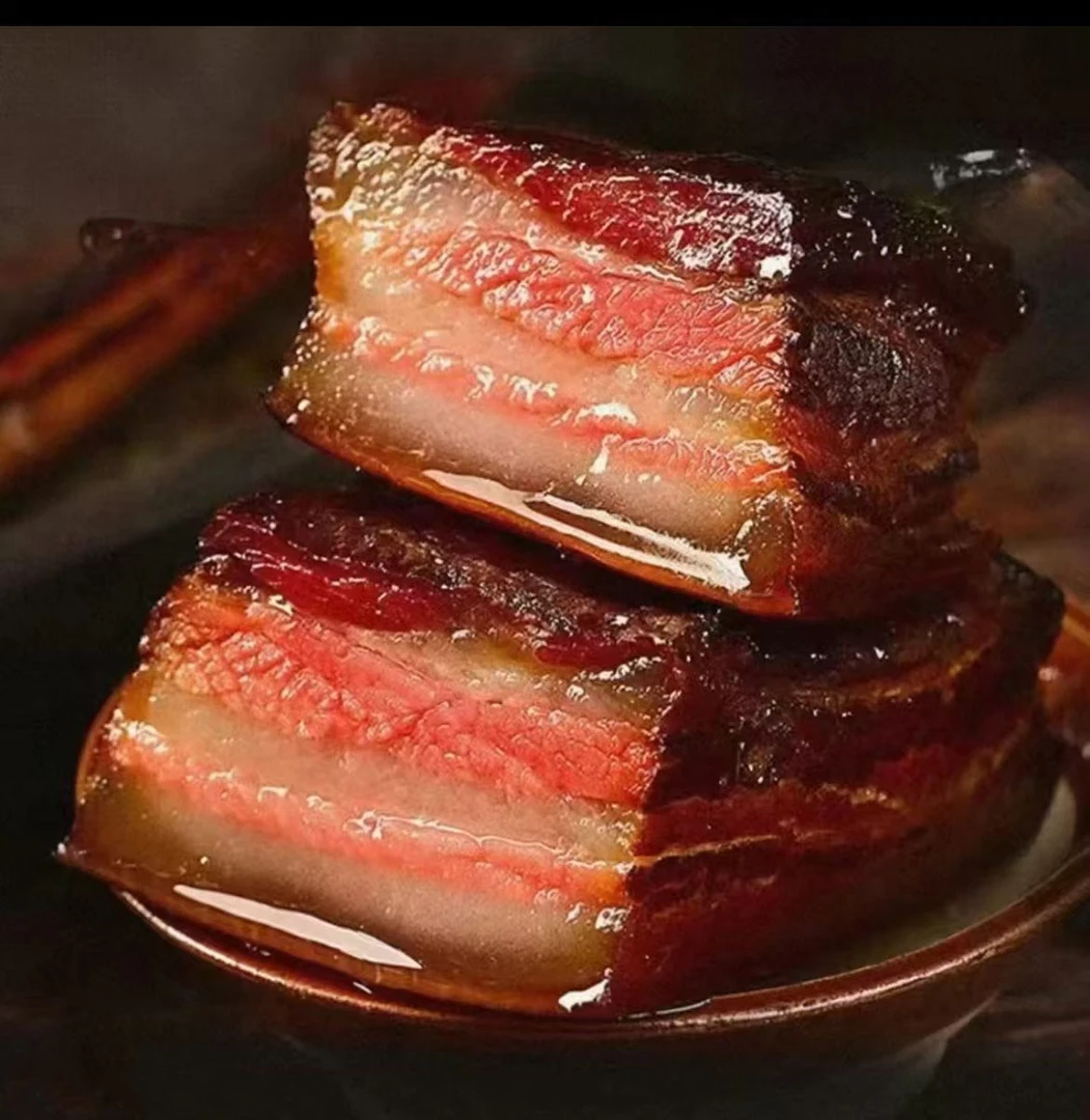 湖南正宗柴火烟熏腊肉五花腊肉
