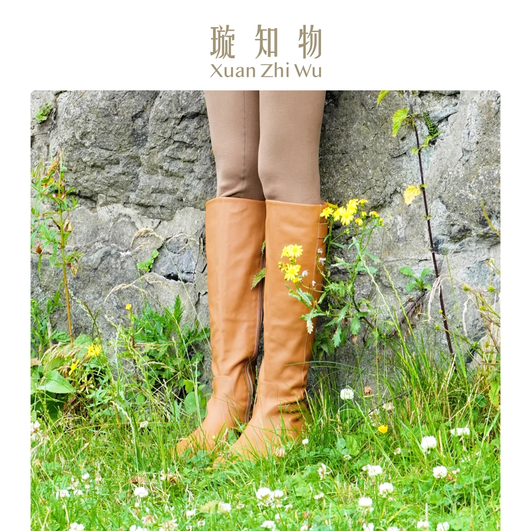 璇知物面包长靴