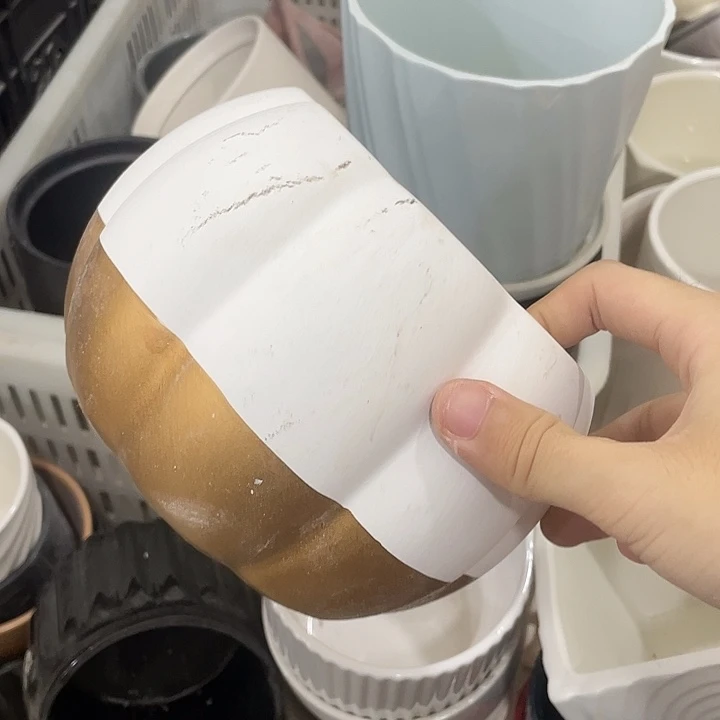 陶瓷花盆全场12包邮