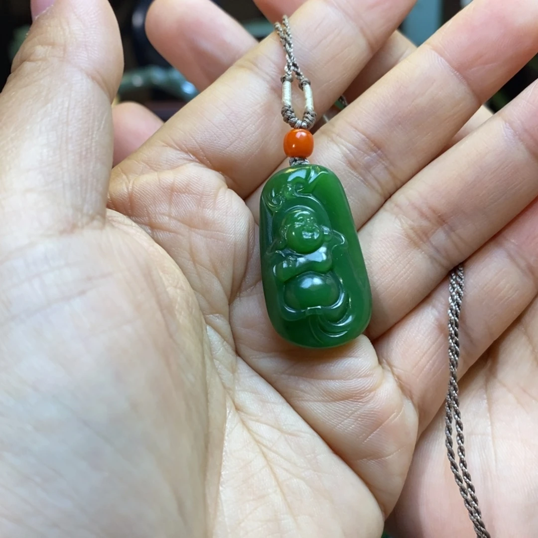 心***境和田玉未镶嵌颈饰