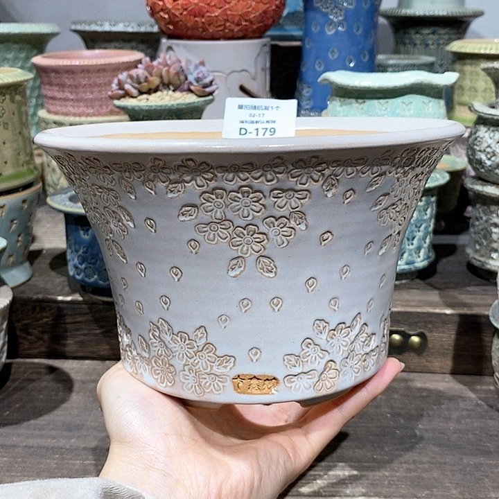 七里烧陶瓷02-17-179内口17冬****万