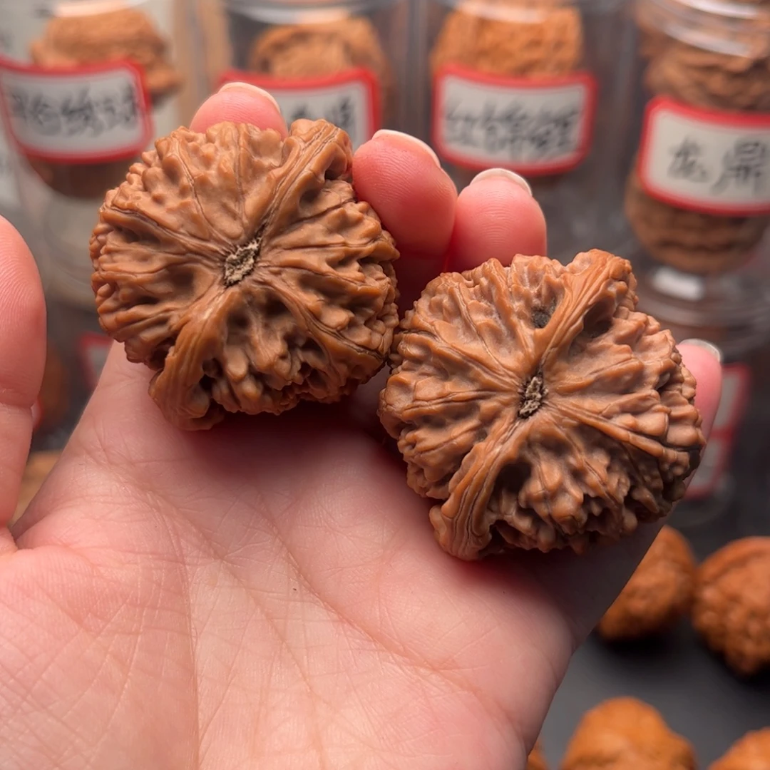 徐***儿文玩核桃把件45精品水龙纹