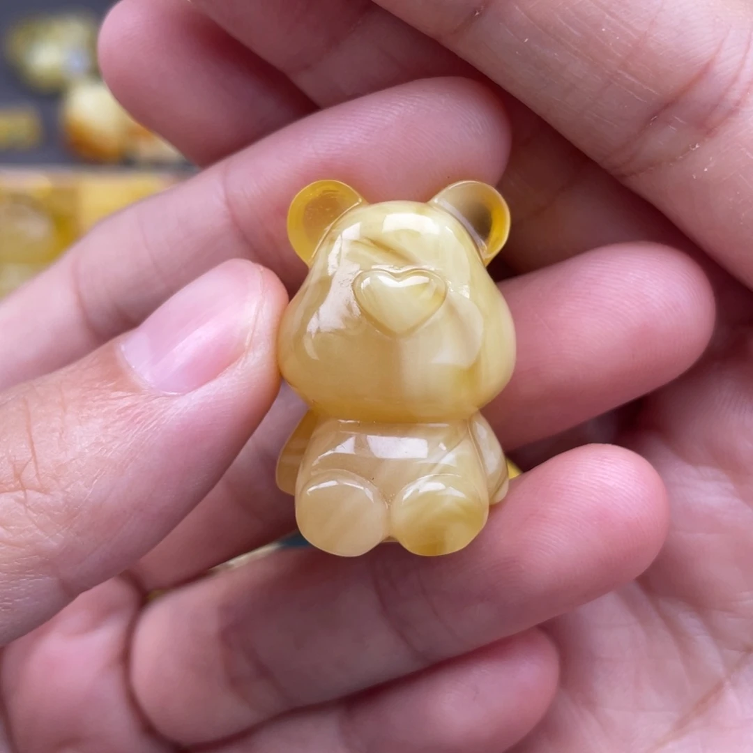 裸石琥珀未镶嵌蜜蜡