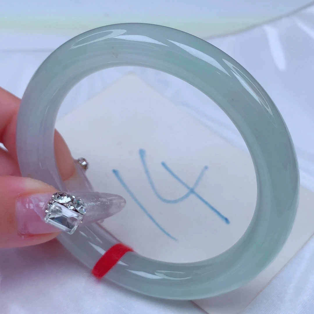 翡翠手镯未镶嵌天然缅甸翡翠A货手镯