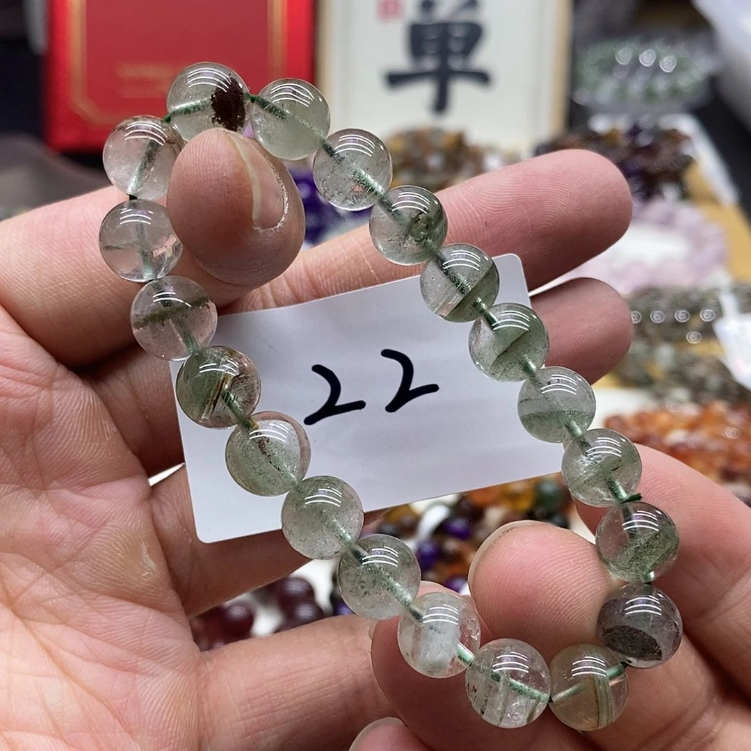 水晶手串未镶嵌天然