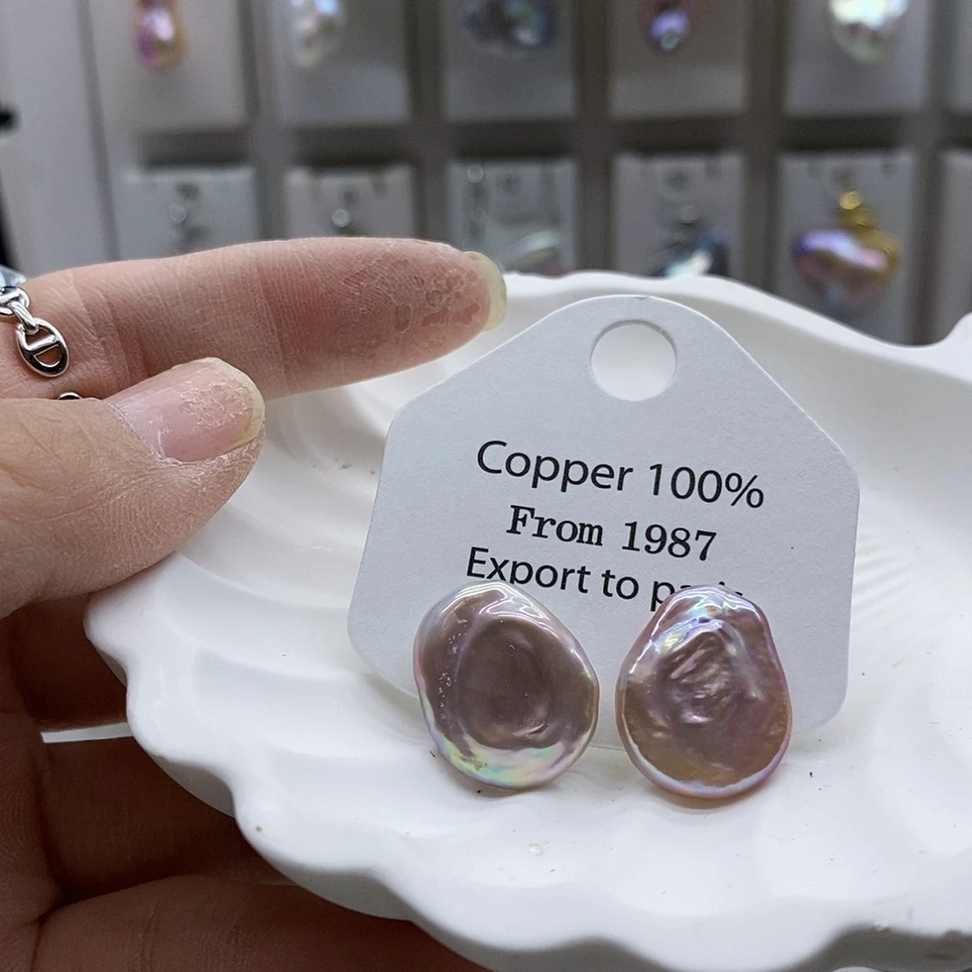 颈饰合金淡水珍珠