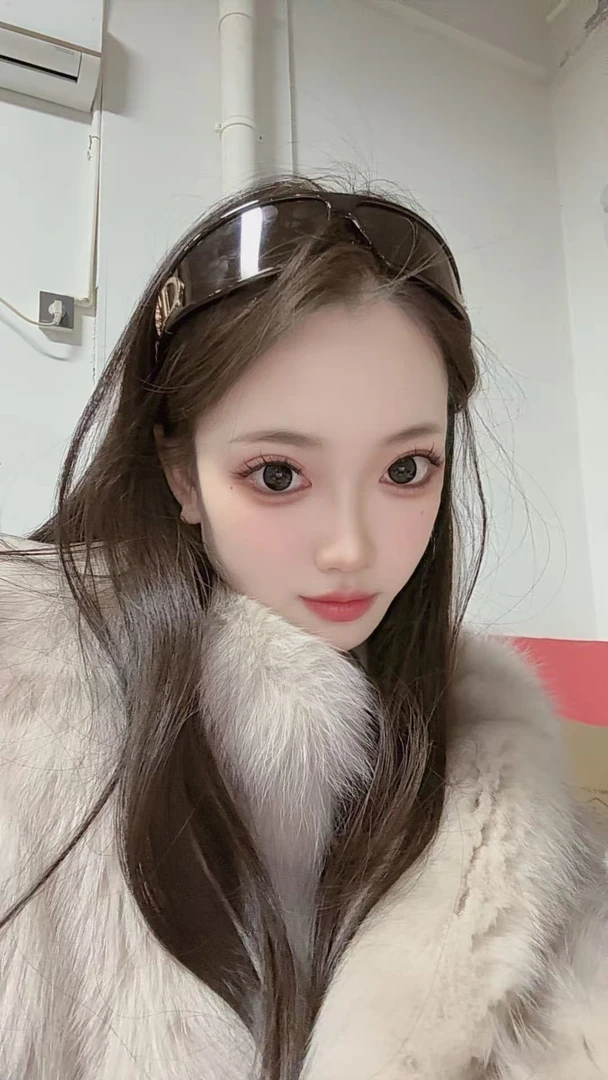 小猪同款发箍墨镜