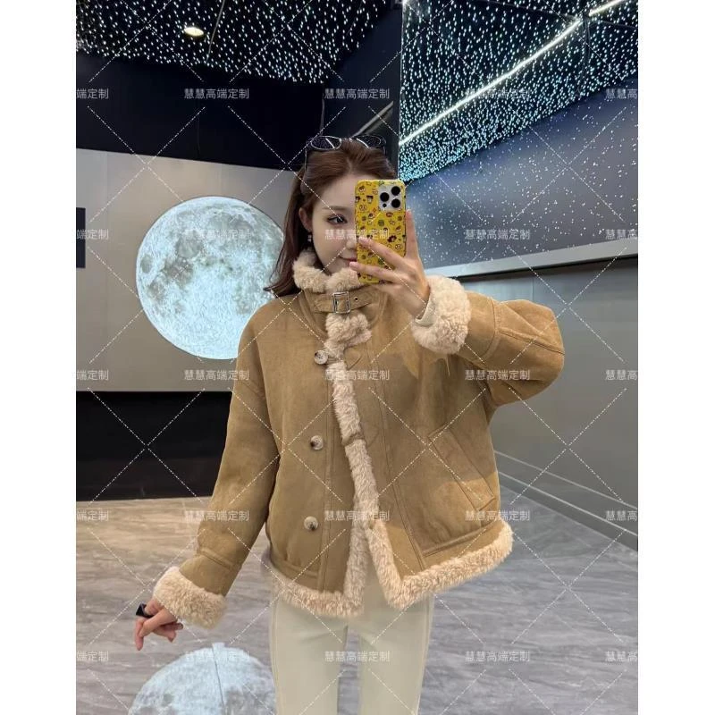 【慧慧】 2025新款时尚百搭原创设计师新款 轻奢外套 25920