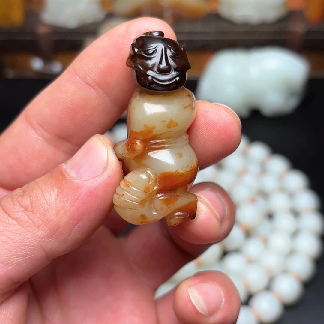 和田玉挂件未镶嵌全*期