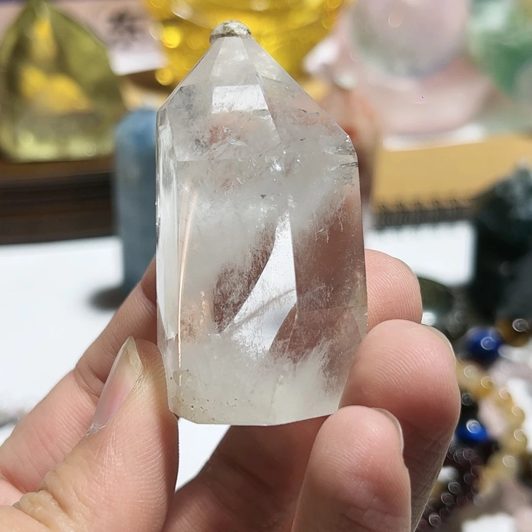 水晶天然水晶银S925镶嵌