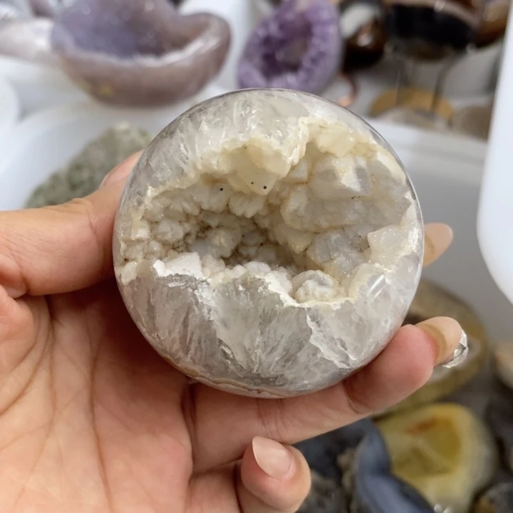 紫晶未镶嵌珠宝半成品