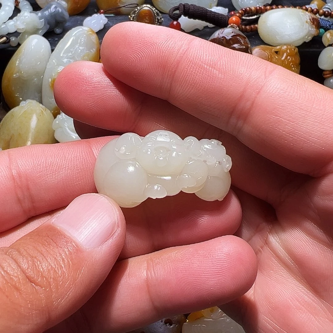 和田玉颈饰未镶嵌用****6