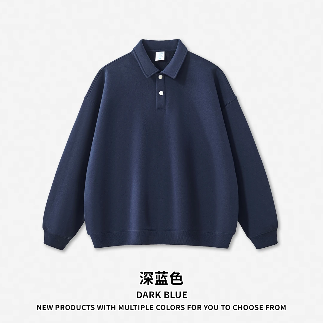 艺品田诚老钱风POLO卫衣Y6303