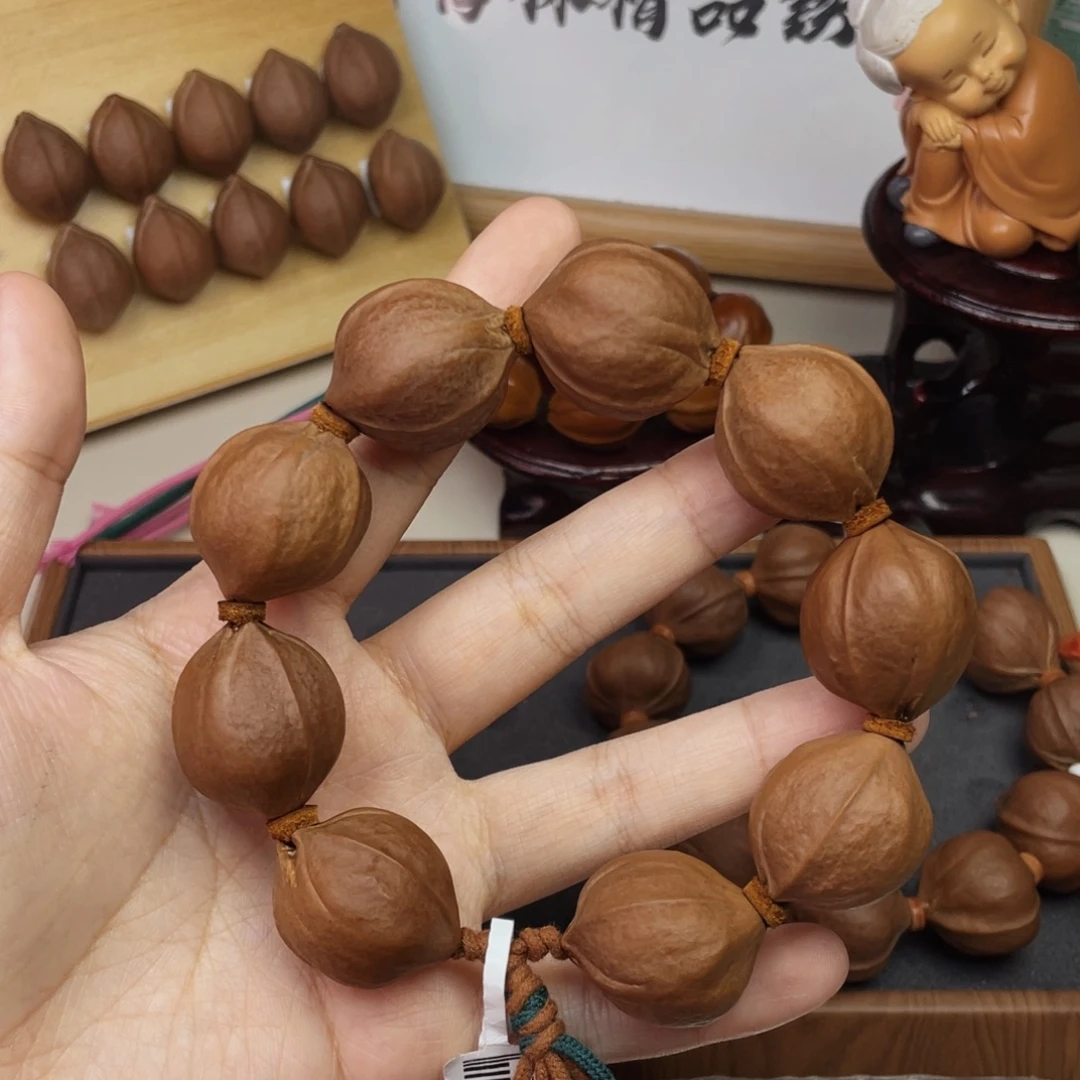 普***斯手串/手链橄榄核2428梅林铁核