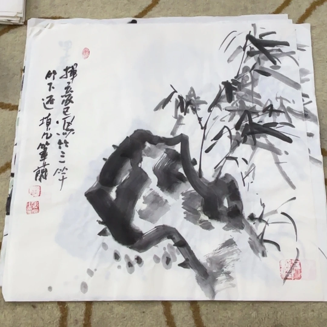 国画国画老师作品刘