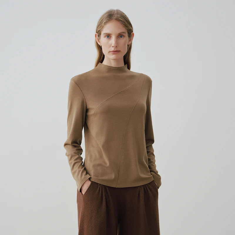 [弗息]镂空裁剪打底衫F125-U3D04