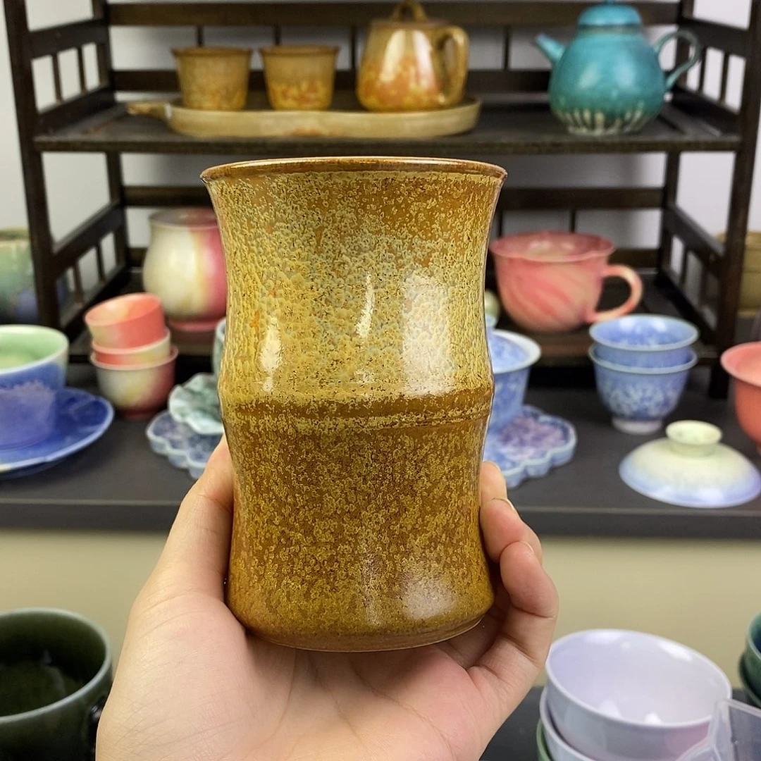 景德镇高温颜色釉杯