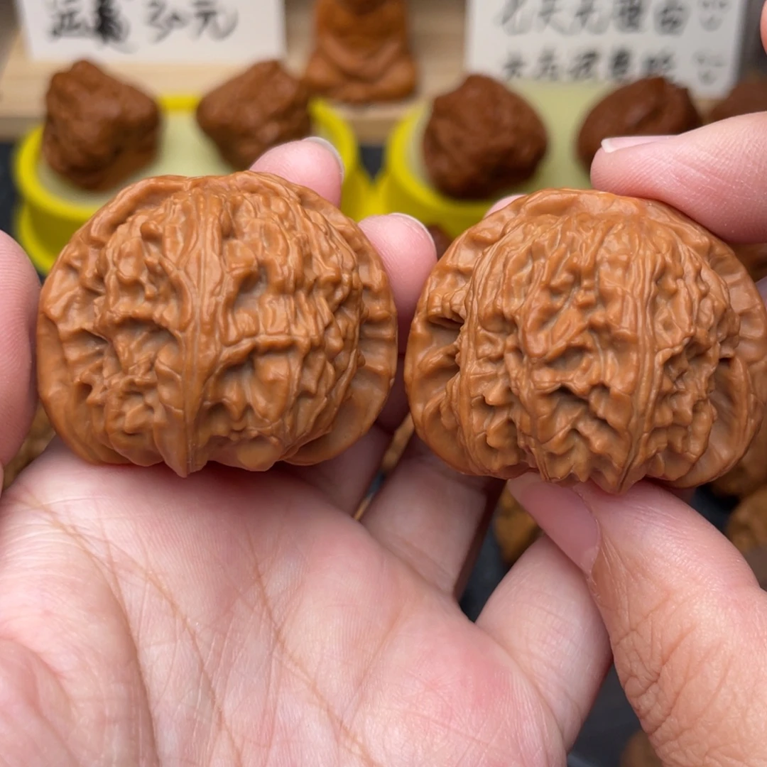 文玩核桃把件狮子41