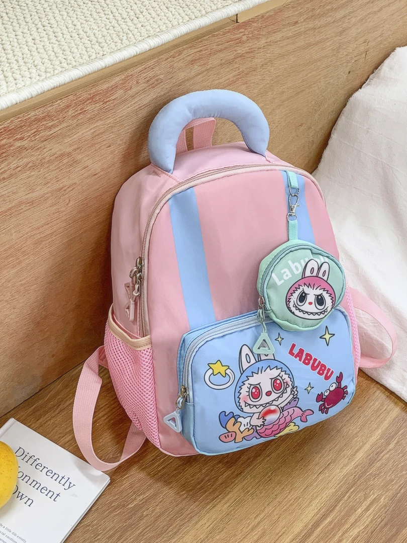 上学季3-6岁入园幼儿园双肩背书包轻便护脊男女童可爱水果时尚款