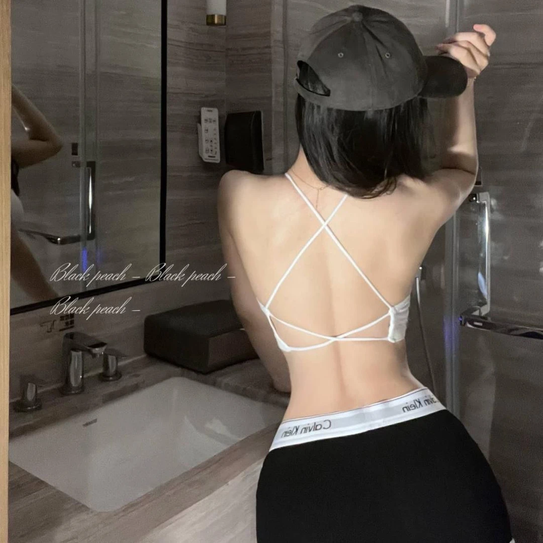 LI【婉君】夏季短款百搭简约修身外穿吊带背心LWJ25B2T1459