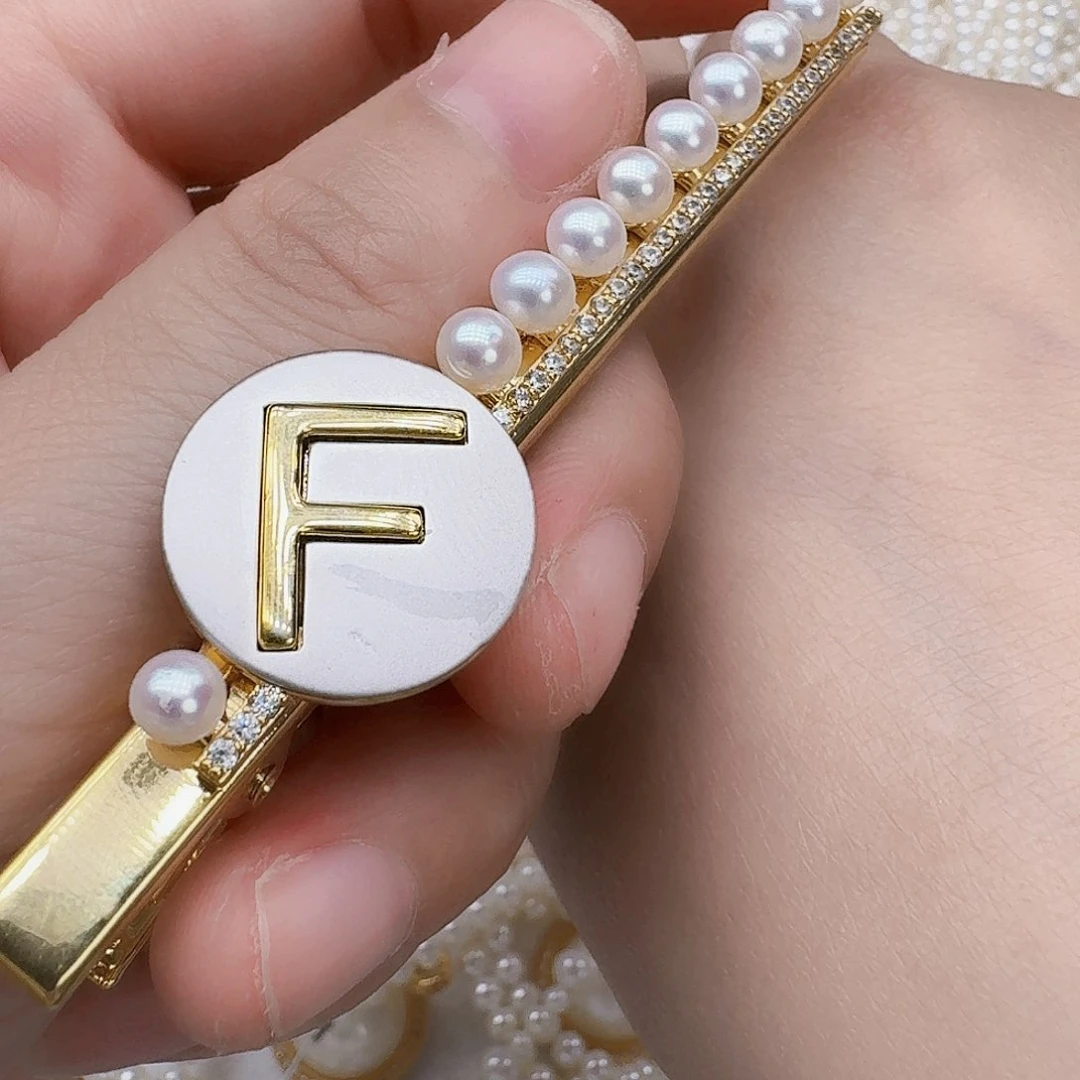 未镶嵌淡水珍珠发饰