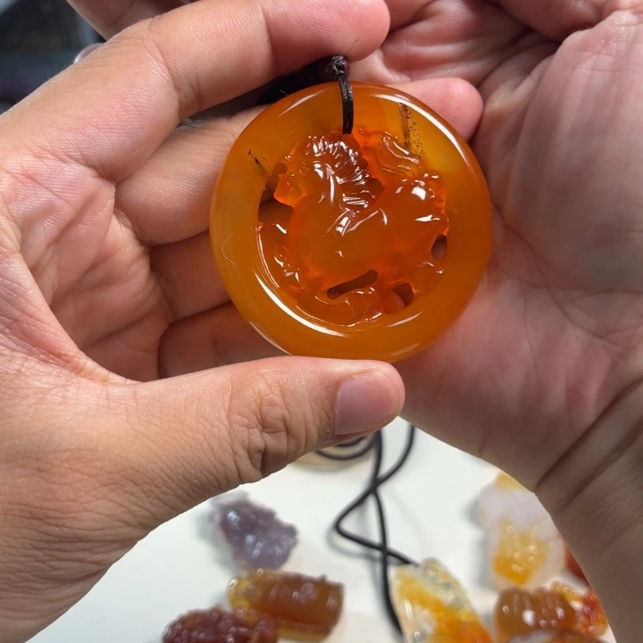 未镶嵌吊坠(不含链)玛瑙/玉髓