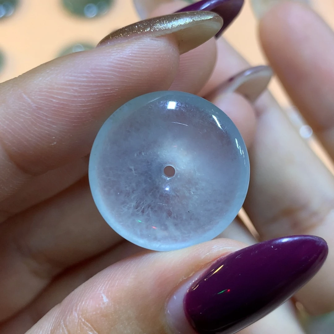 翡翠未镶嵌颈饰扣子
